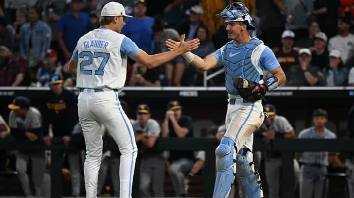North Carolina vs. West Virginia baseball box score: Live stats from College World Series