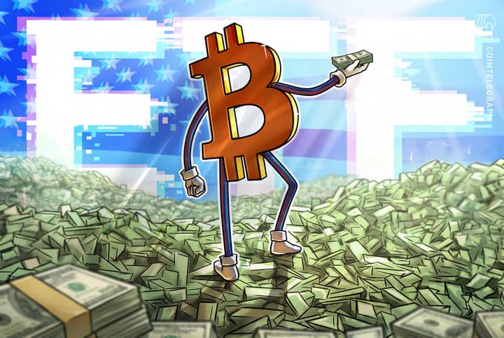 US spot Bitcoin ETFs top $200M in daily inflows for first time since May