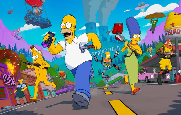 ‘The Simpsons’ returns to ‘Fortnite’ with ‘John Wick’ crossover