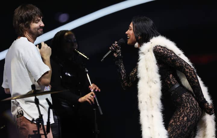 Watch Dua Lipa join Tame Impala in London to perform ‘Houdini’ at The O2