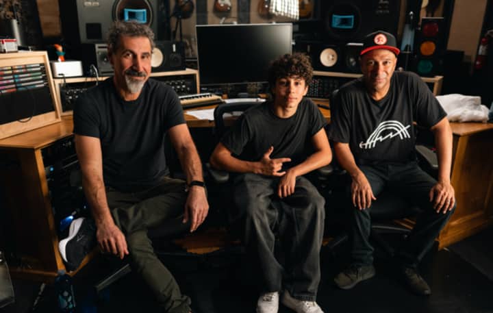 Tom Morello teams up with System Of A Down’s Serj Tankian and son Roman for powerful new single ‘Adjourn It’: “Every act of art is an act of resistance”