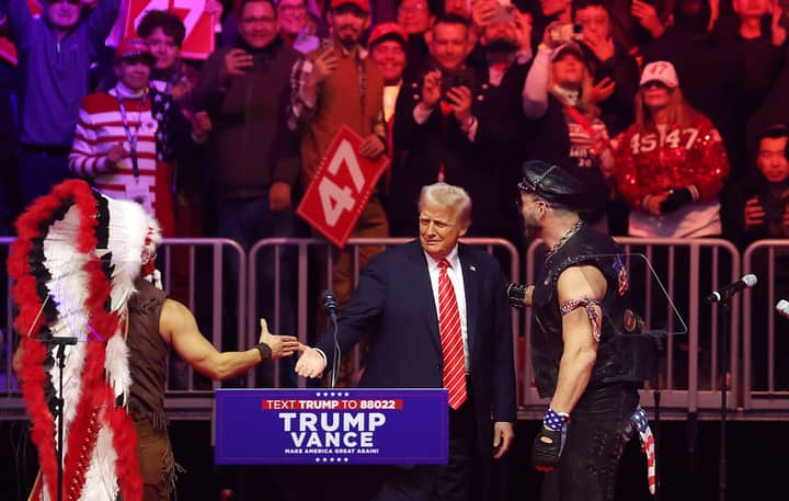 Trump claims his dancing sent “gay national anthem” ‘Y.M.C.A’ to Number One in charts for months