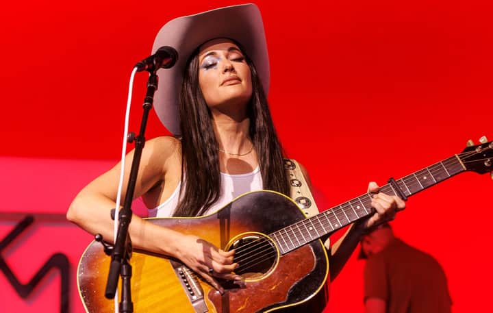 Kacey Musgraves goes undercover as giant armadillo to search for new album ‘Middle Of Nowhere’