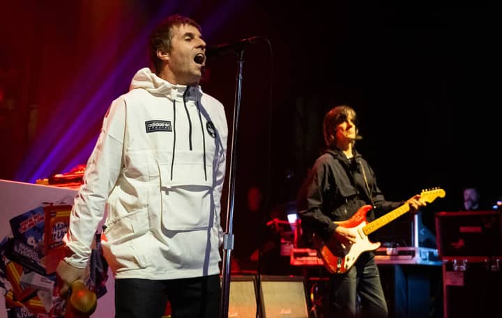 Liam Gallagher speaks out after he and John Squire were both spotted leaving Abbey Road Studios