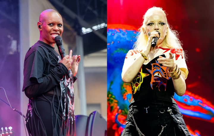 Watch Skunk Anansie bring out the umbrellas to join Garbage on stage for ‘Only Happy When It Rains’ at end of co-headline tour: “This is what true sisterhood and fraternity looks like”