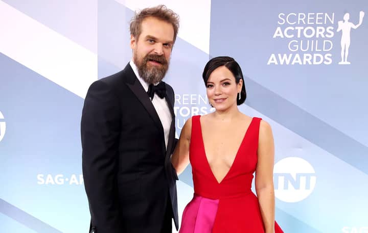 David Harbour breaks silence on “weird” experience of Lily Allen detailing break-up on ‘West End Girl’