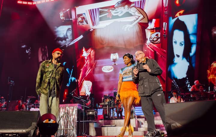 Here’s what went down at Gorillaz’ epic Tottenham Hotspur Stadium show with Johnny Marr, Little Simz, Shaun Ryder and loads more