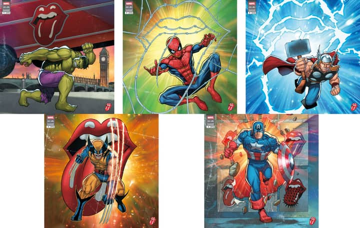 The Rolling Stones team up with Marvel for exclusive ‘Foreign Tongues’ vinyl collector series