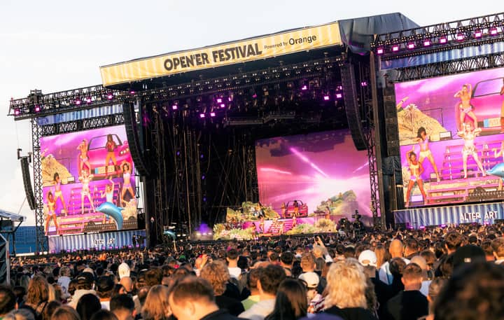 JENNIE performs unreleased new songs during Open’er Festival 2026 headline set