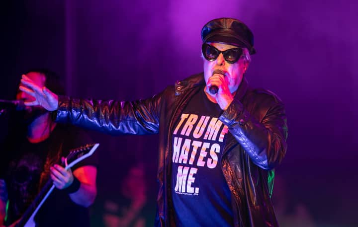 Watch ex-Dead Kennedys legend Jello Biafra return to the stage just months after suffering a stroke